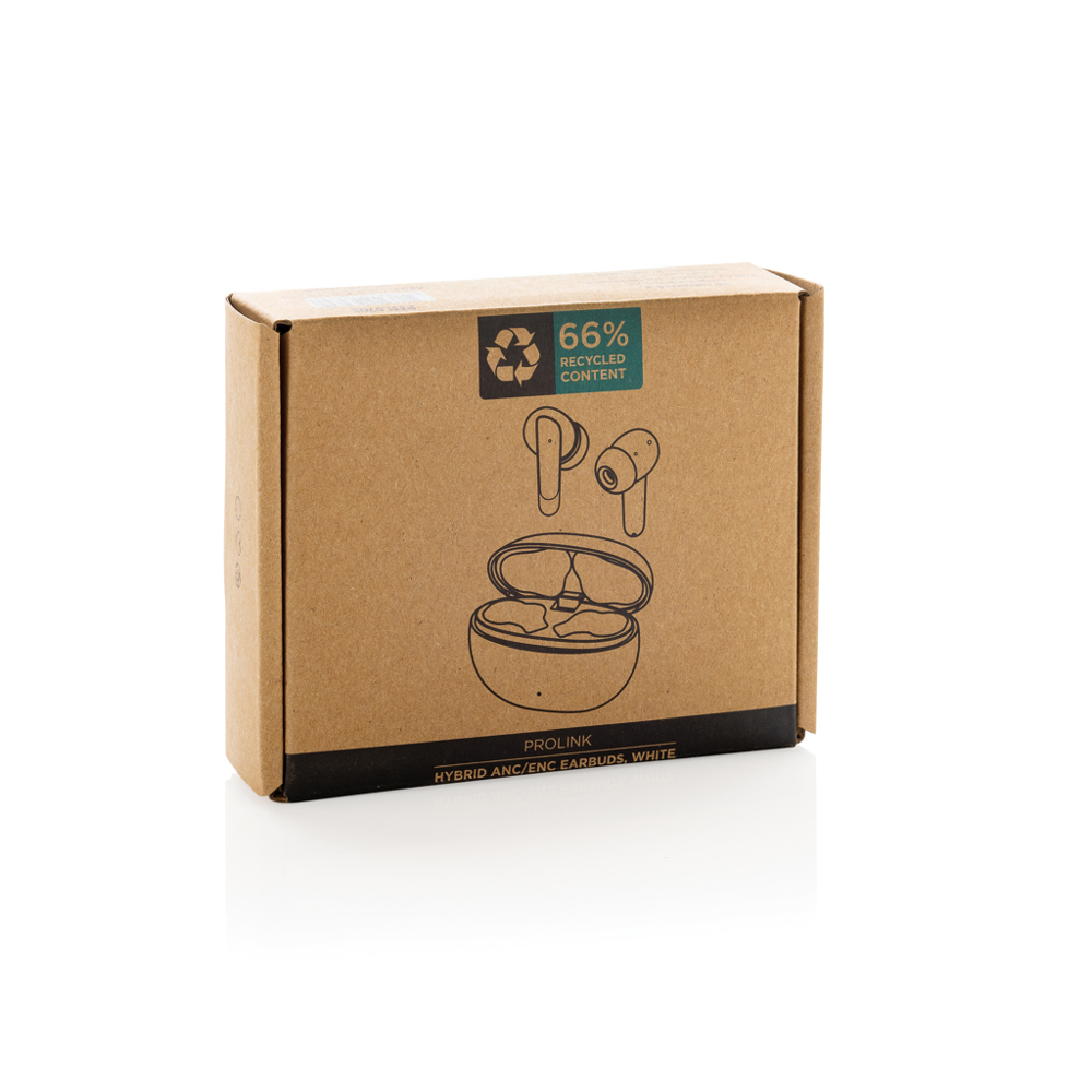 Prolink RCS hybride ANC/ENC-oordopjes van gerecycled plastic