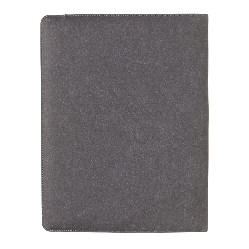 Gerecycled lederen portfolio A4