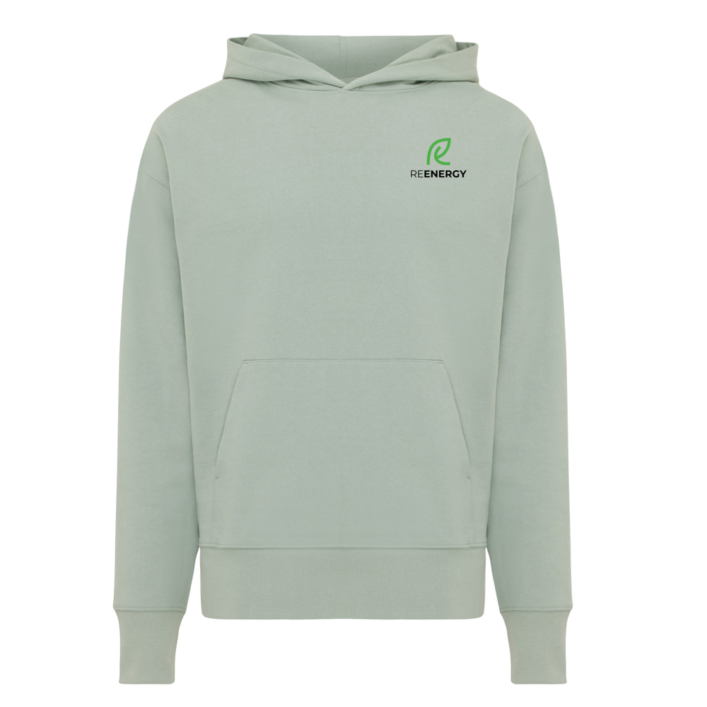 IQONIQ Yoho gerecycled katoen relaxed hoodie