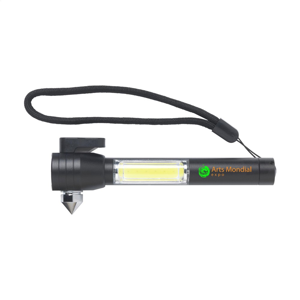RescueHammer COB veiligheidshamer - zwart (± PMS Black)