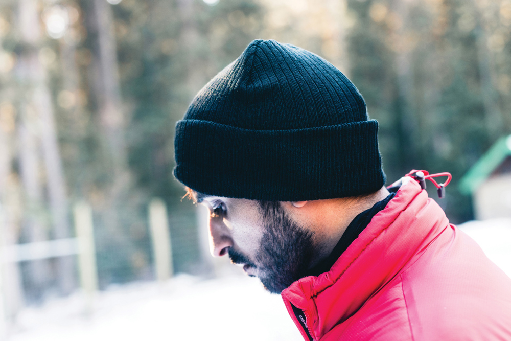 Pryor AWARE™ Polylana® beanie met omslag