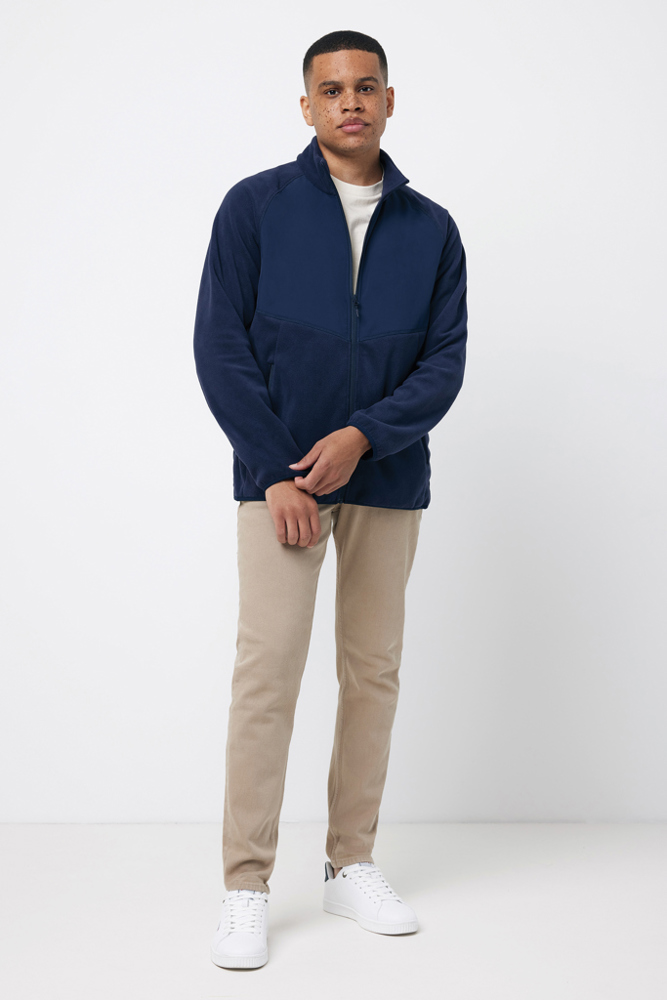 IQONIQ Talung gerecycled polyester fleece jas met rits