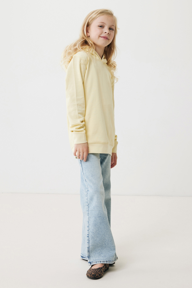 IQONIQ Yengo kids recycled katoen hoodie met steekzakken