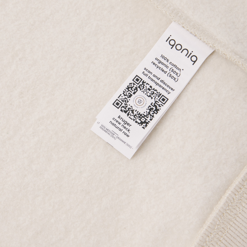 IQONIQ Kruger gerecycled katoen relaxed sweater