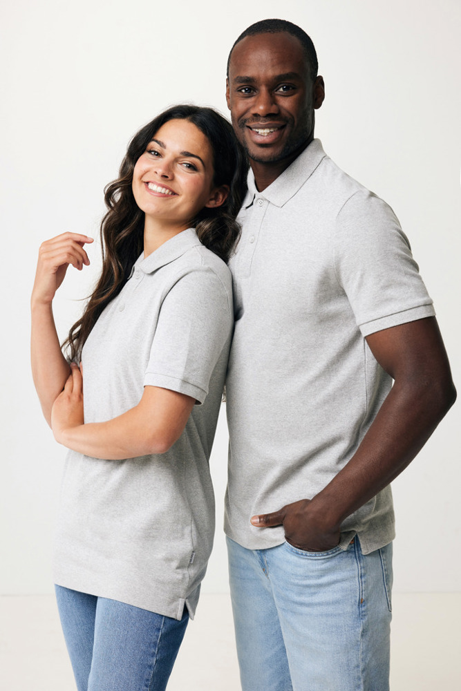 IQONIQ Yosemite gerecycled katoen pique polo