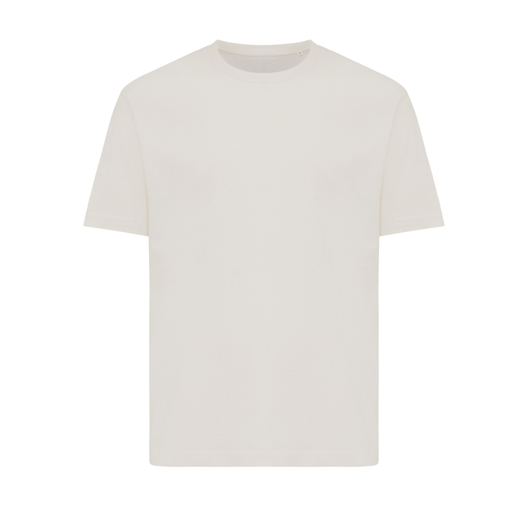IQONIQ Teide gerecycled katoen t-shirt - ivory white (± PMS 12-2103 TCX)