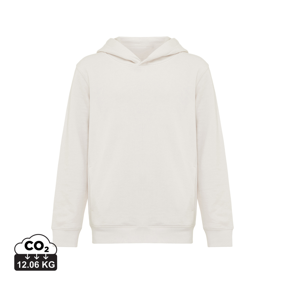 IQONIQ Yengo kids recycled katoen hoodie met steekzakken