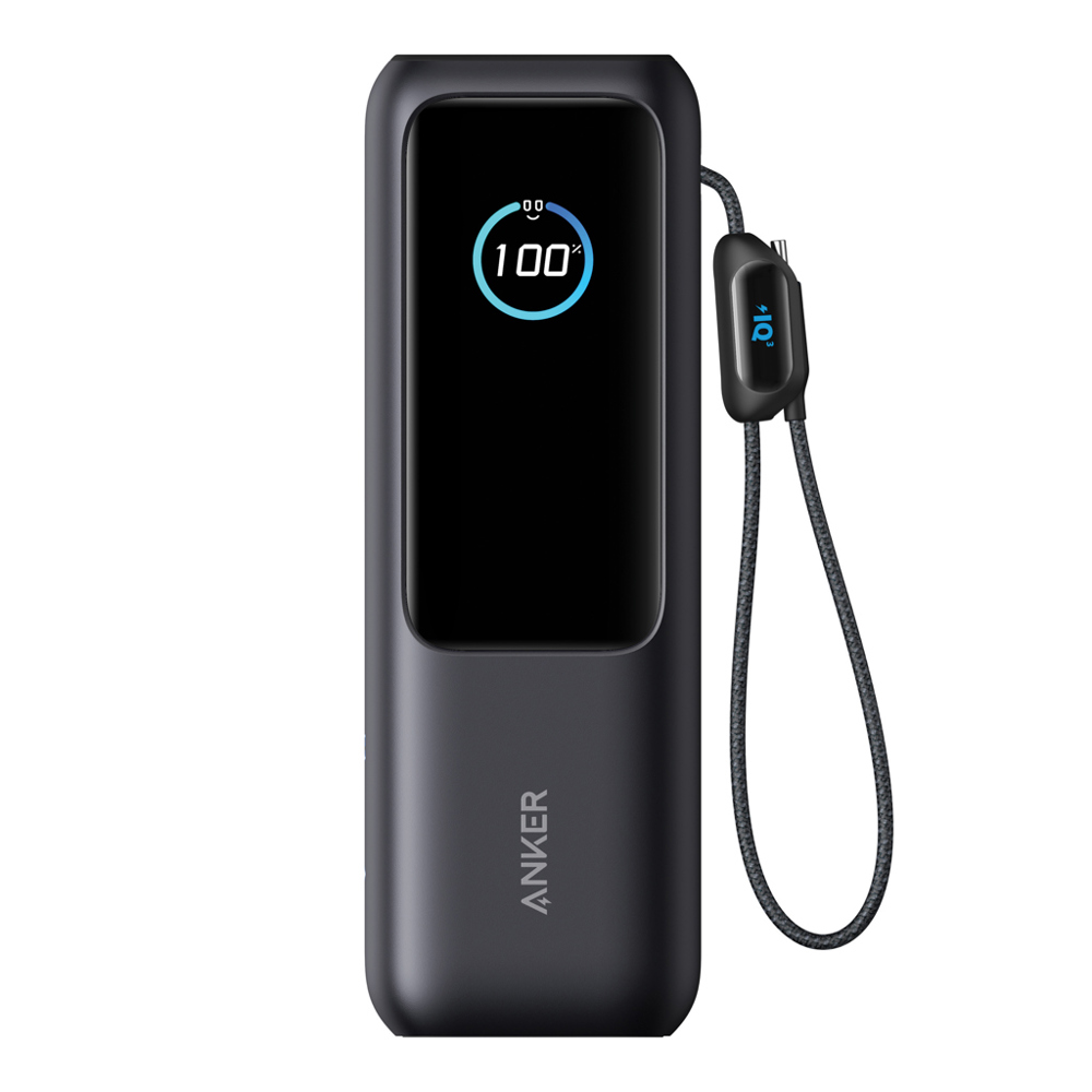 Anker Powerbank 25.000 mAh 165W met ingebouwde kabel