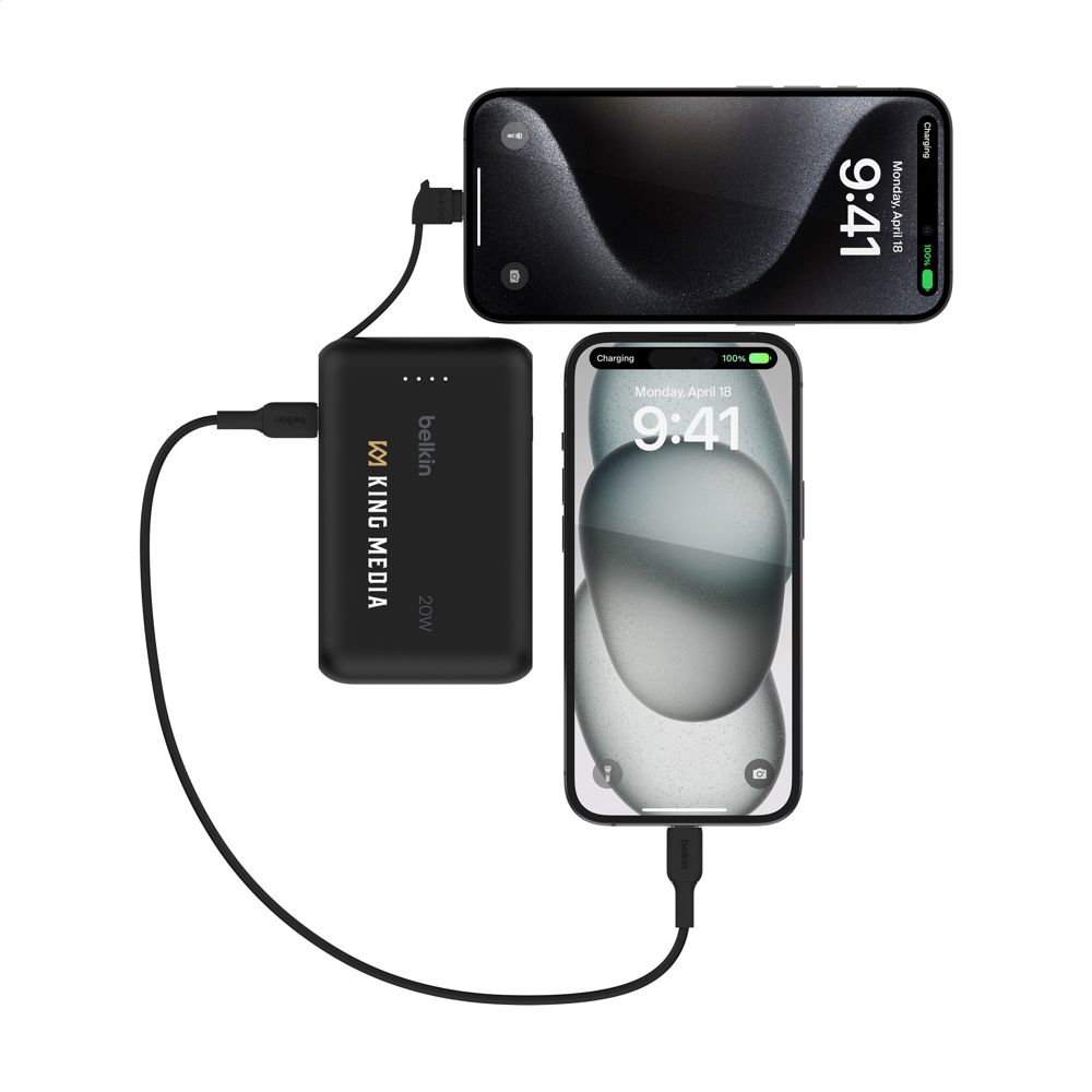 Belkin BoostCharge PowerBank 10K Integrated Cable