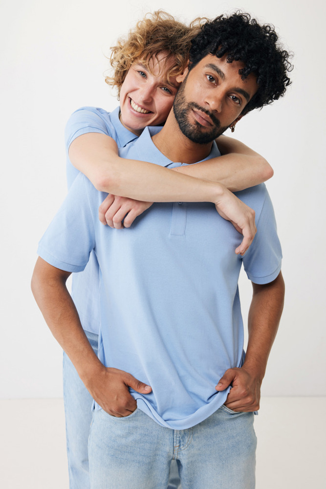 IQONIQ Yosemite gerecycled katoen pique polo