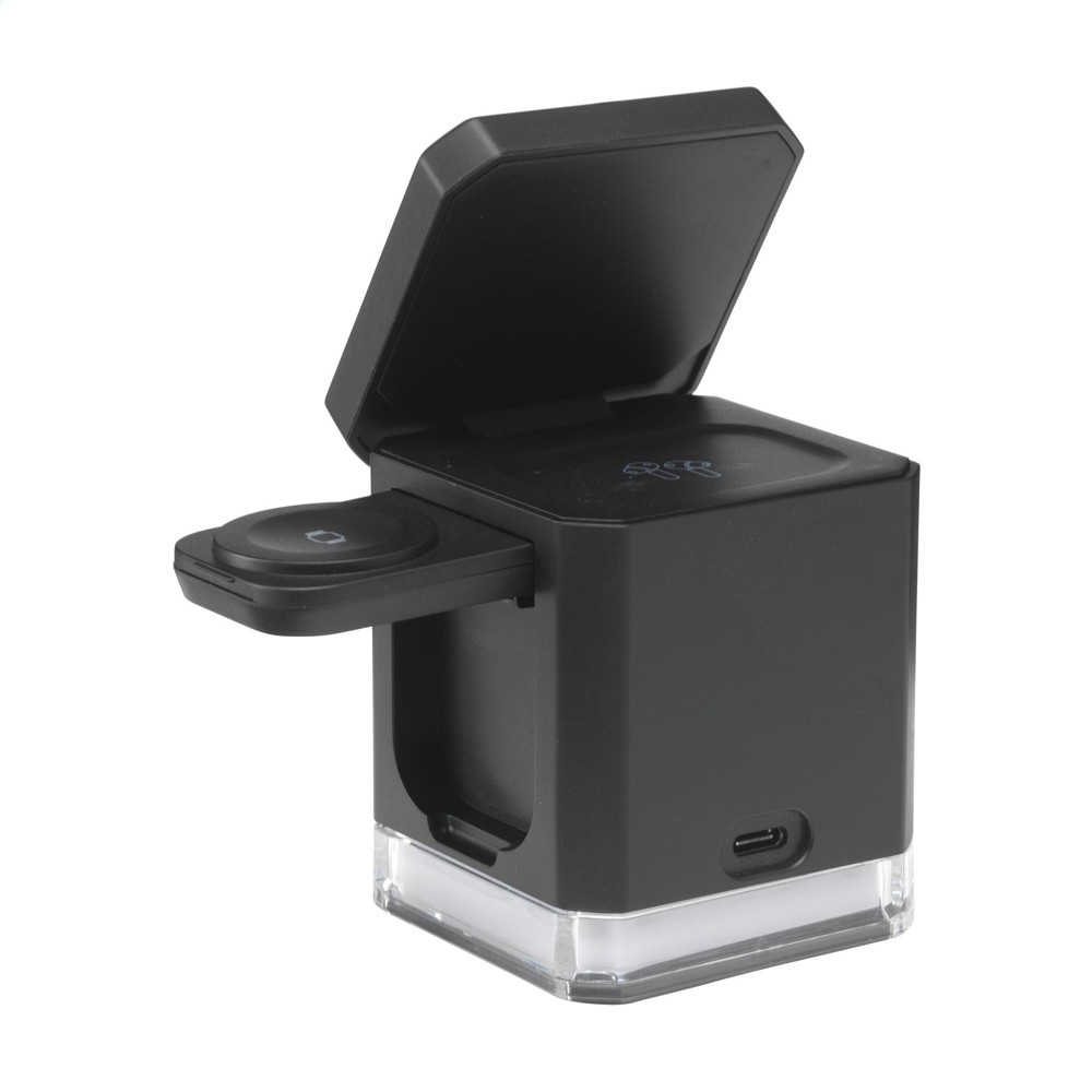Cube Magsafe 3-in-1 RCS Recycled ABS Charging Stand