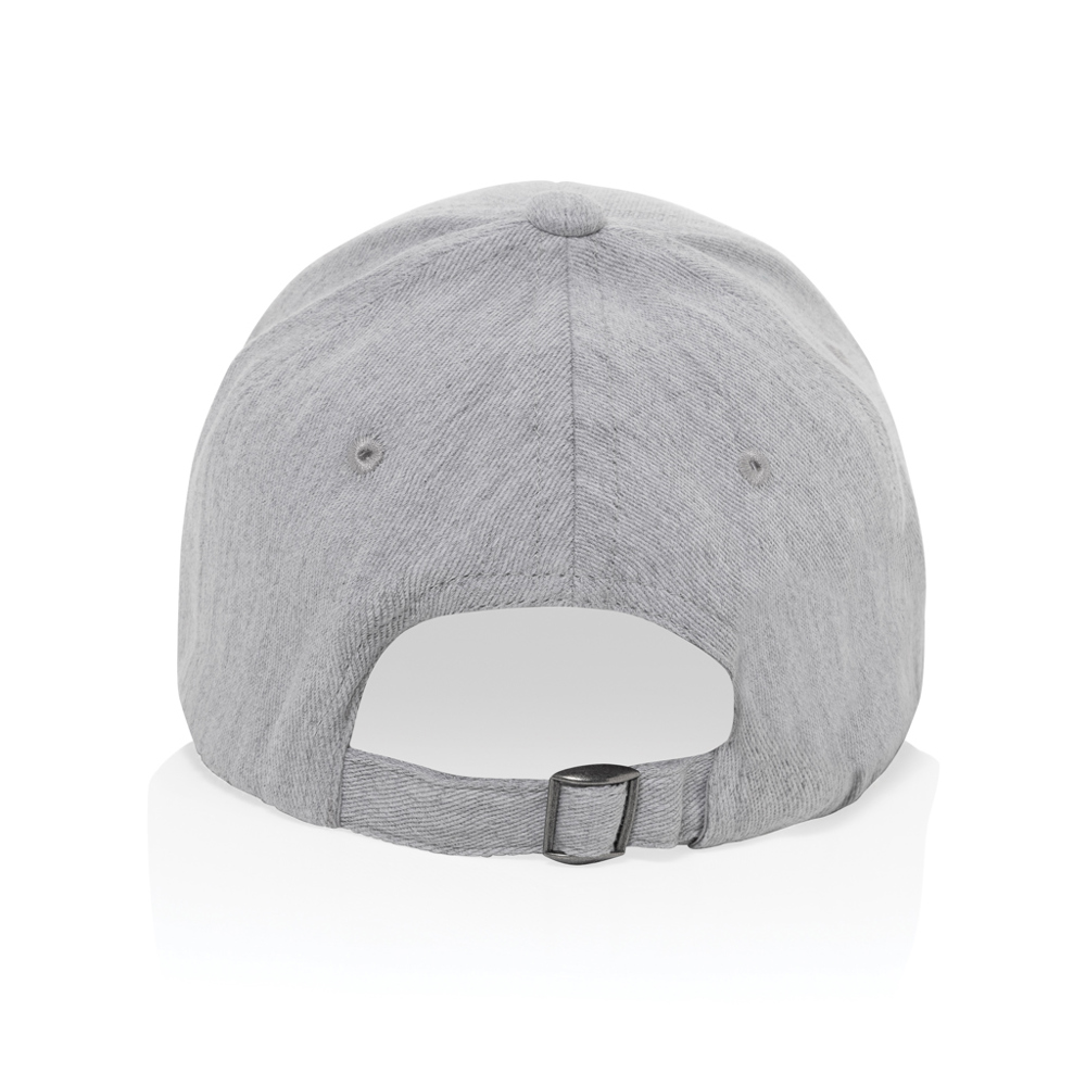 Milo AWARE™ recycled heather 6 paneel cap 200gr