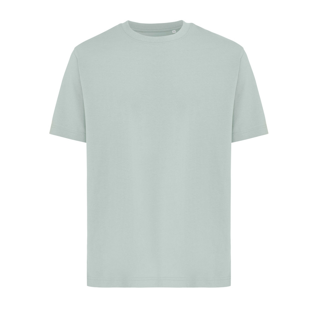 IQONIQ Nikko heavyweight gerecycled katoen t-shirt - iceberg green (± PMS 15-5205 TCX)