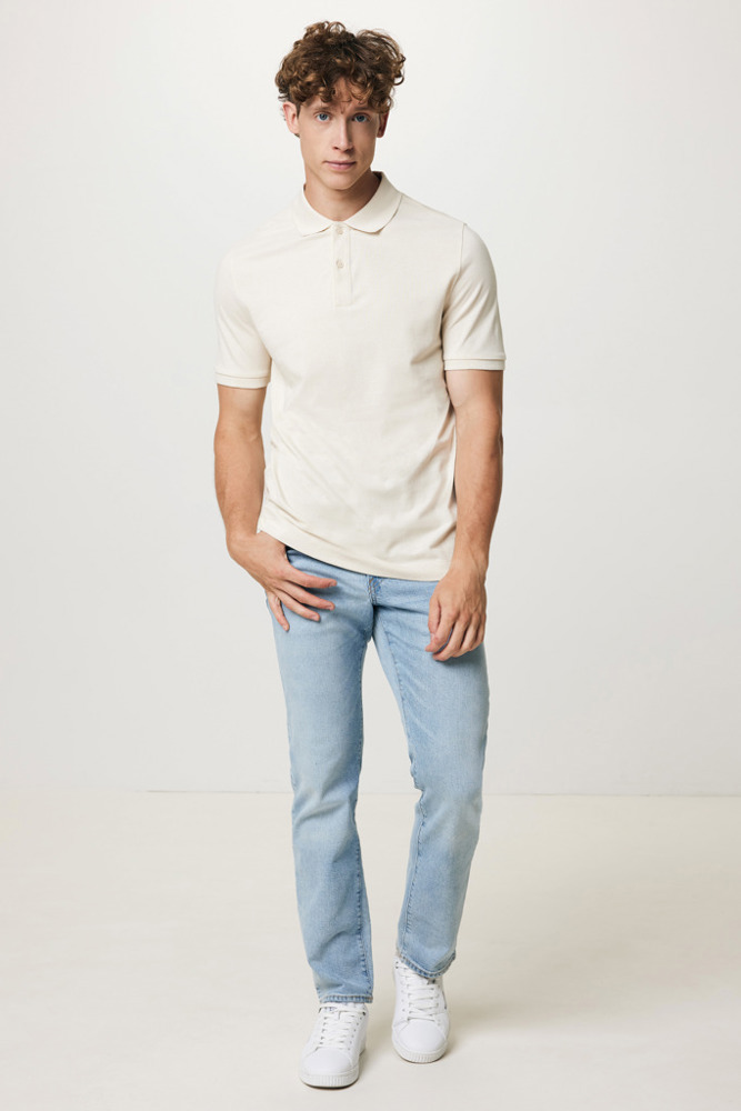 IQONIQ Yosemite gerecycled katoen pique polo