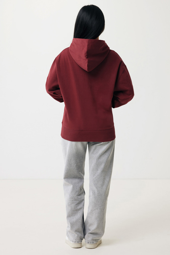 IQONIQ Yoho gerecycled katoen relaxed hoodie