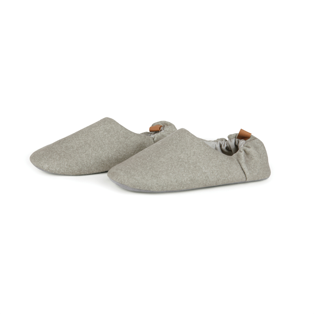 VINGA Moulton RCS RPET slippers L/XL - groen, timber wolf (± PMS 15-1306 TPG/ ± PMS 17-1310 TPG)