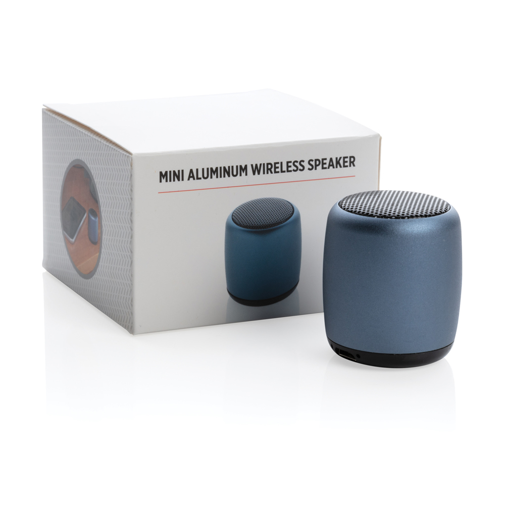 Mini aluminium draadloze speaker