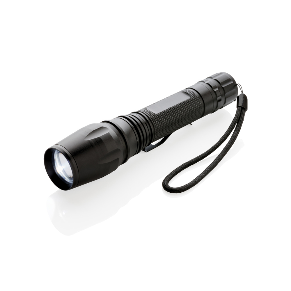 10W CREE zaklamp - zwart (± PMS Black)