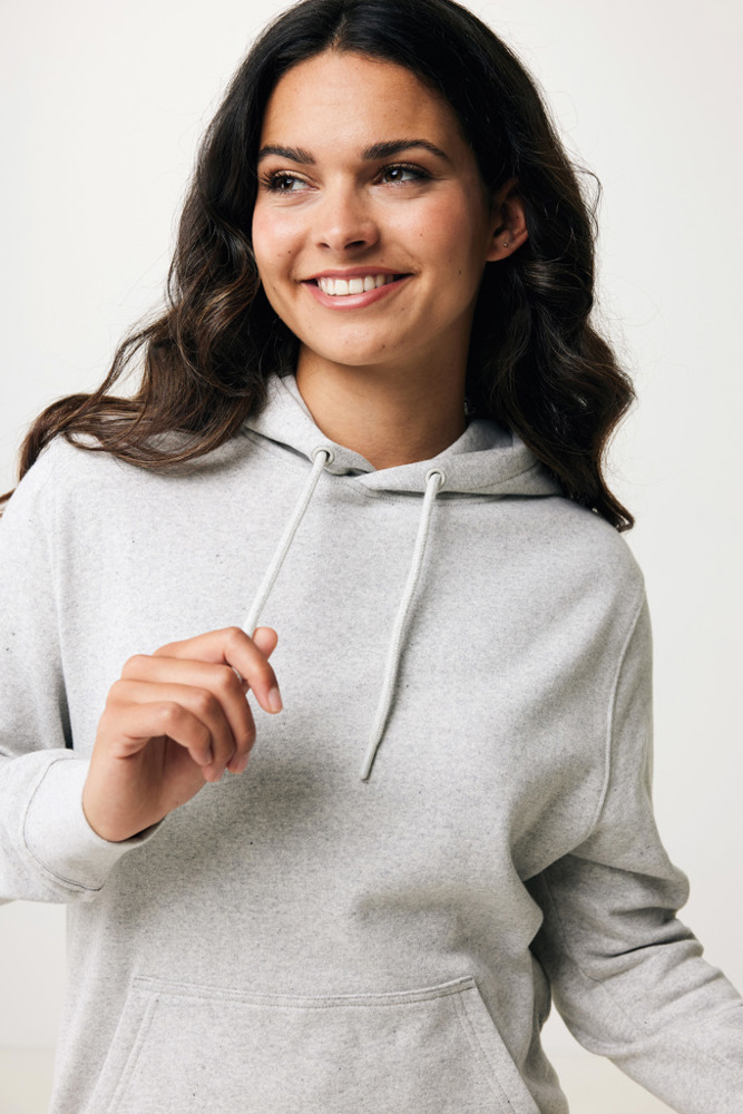 IQONIQ Rila lichtgewicht gerecycled katoen hoodie