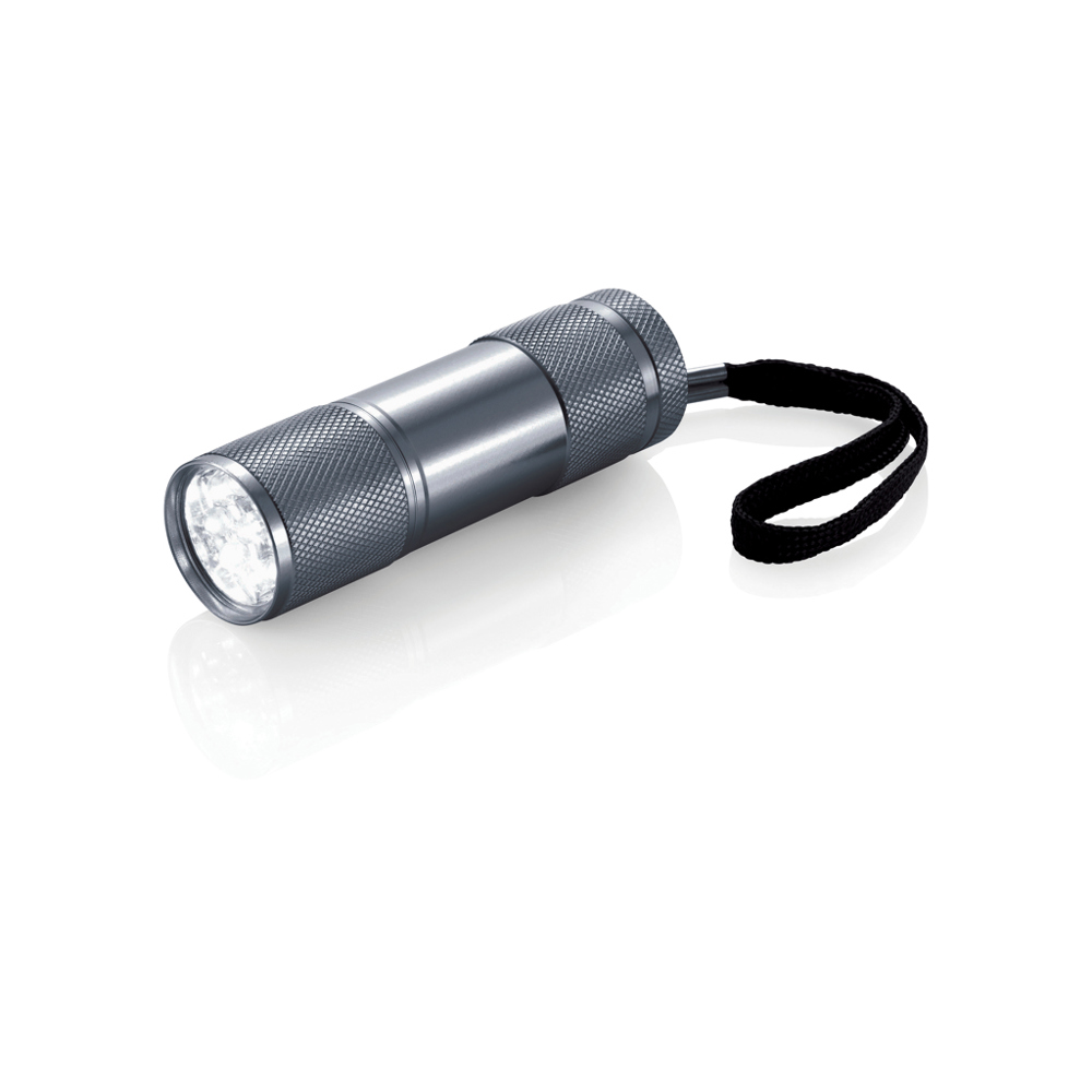 Quattro zaklamp - grijs (± PMS 430)