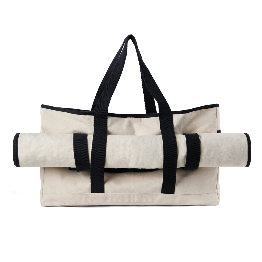 VINGA Volonne AWARE™ recycled canvas strandtas