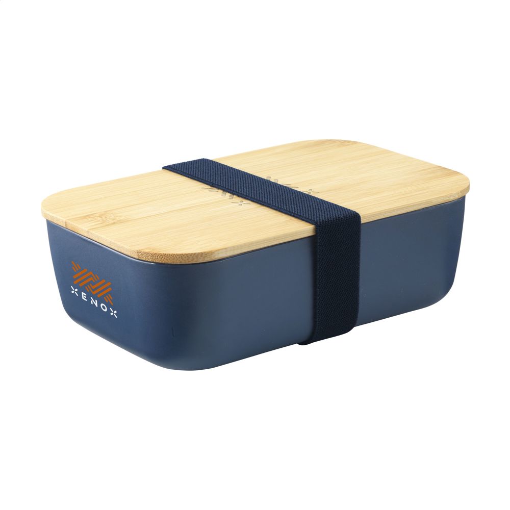 Midori Bamboo Lunchbox - donkerblauw