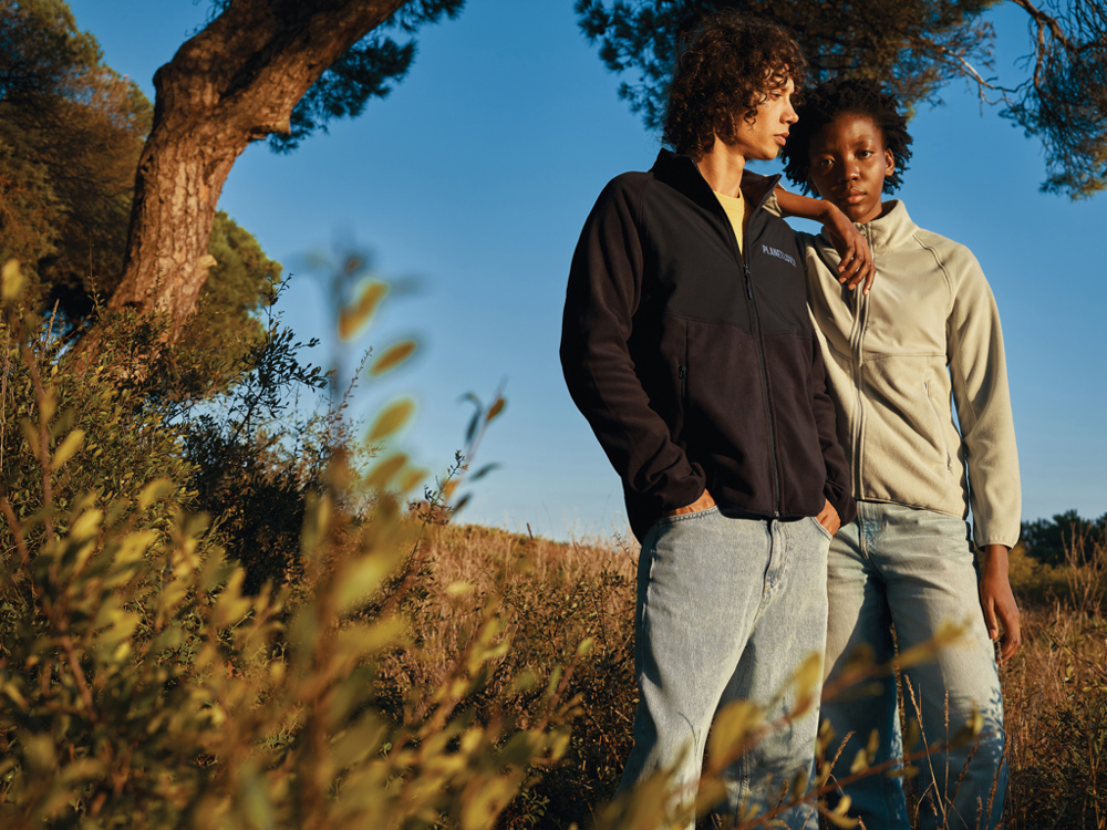 IQONIQ Talung gerecycled polyester fleece jas met rits