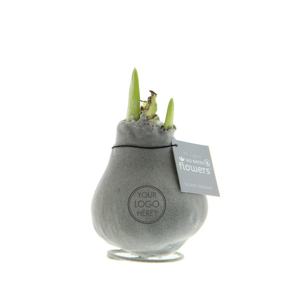 No Water Flowers® - Velvet Touchz® - zilver