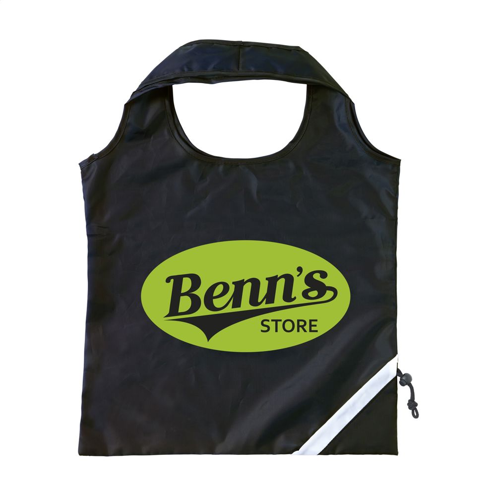 Strawberry opvouwbare tas - zwart