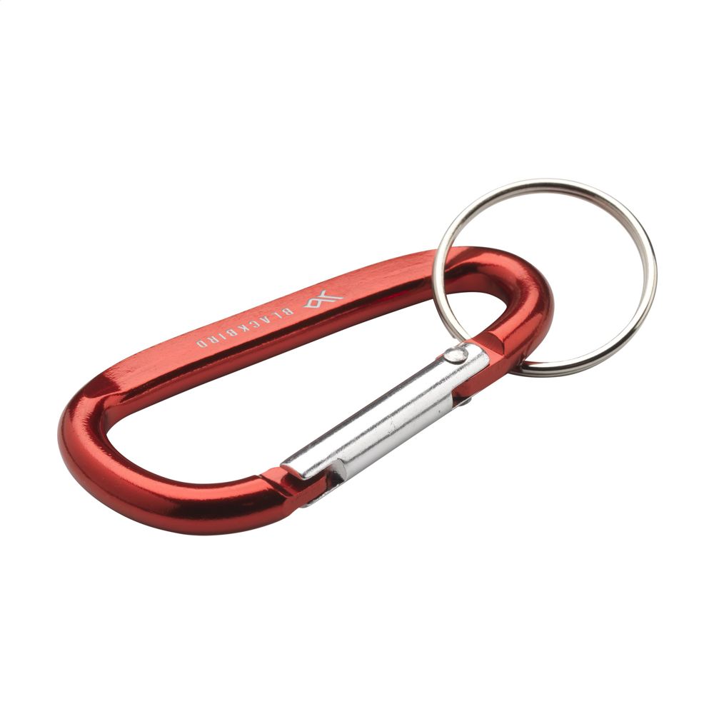 Carabiner GRS Recycled Alu karabijnhaak - rood