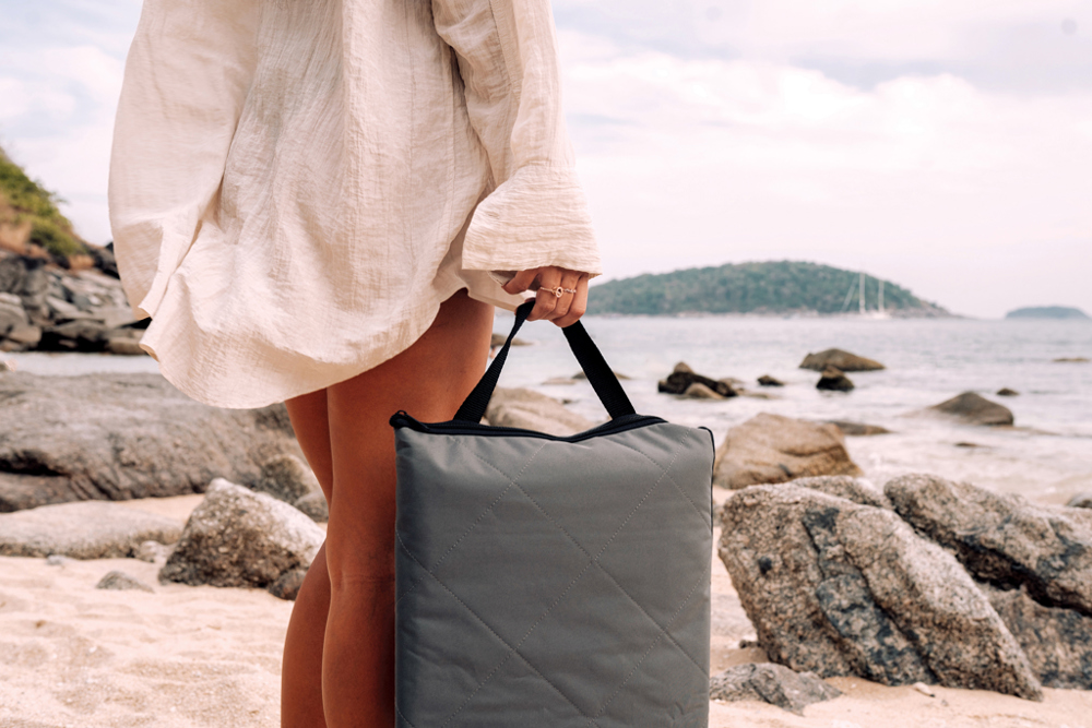 Impact Aware™ RPET opvouwbare gewatteerd picknickkleed