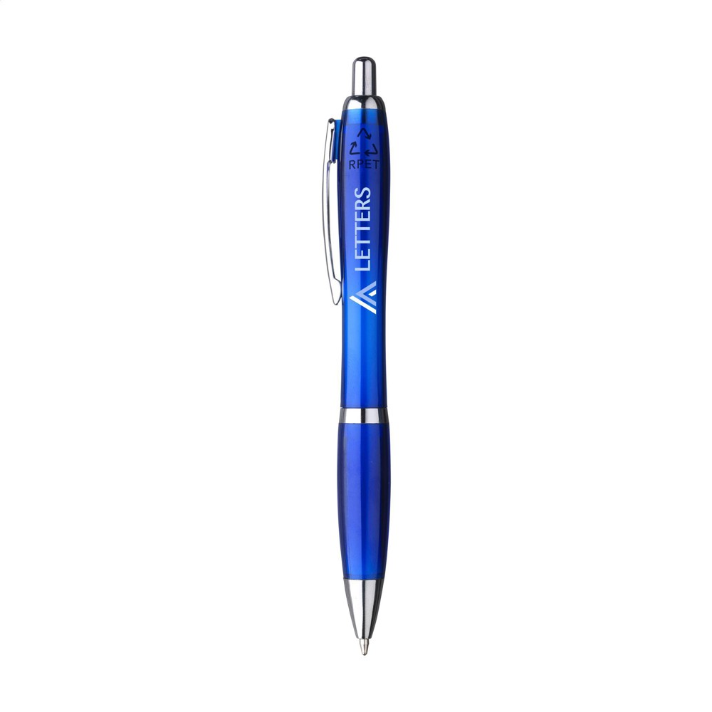 Athos GRS RPET pennen - blauw (± PMS Reflex Blue)