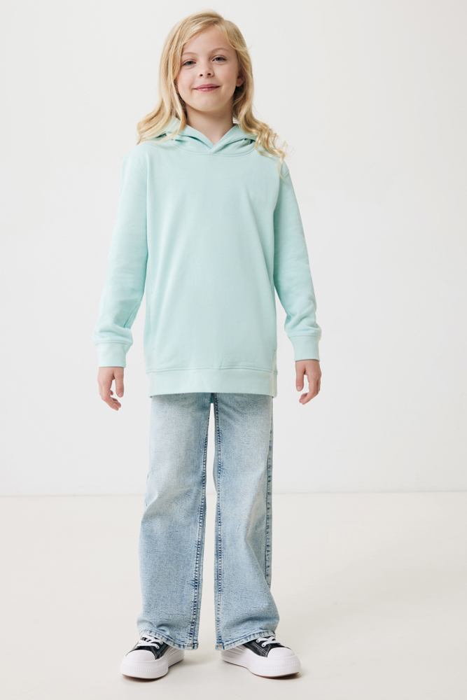 IQONIQ Yengo kids recycled katoen hoodie met steekzakken