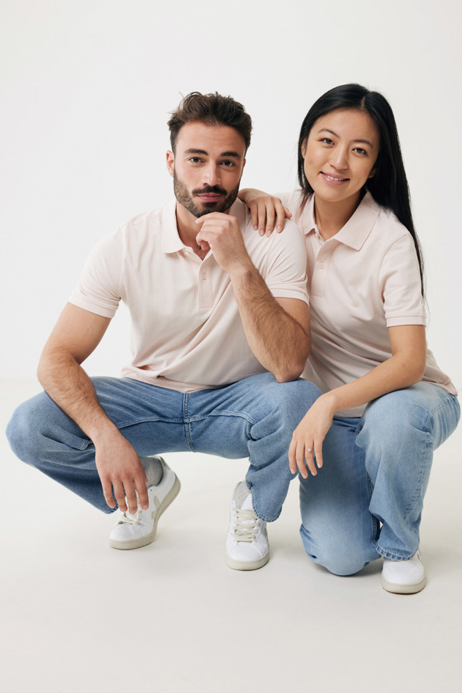 IQONIQ Yosemite gerecycled katoen pique polo