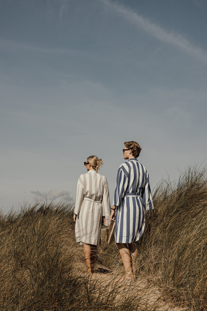 VINGA Ornos GRS katoenen hamam badjas L/XL