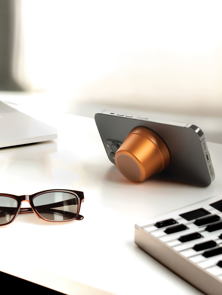 Nivio RCS gerecycled aluminum magnetische 5W Speaker