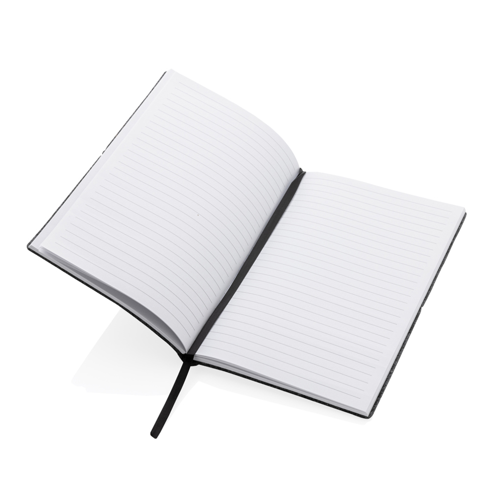 GRS-gecertificeerd gerecycled vilten A5 notitieboek