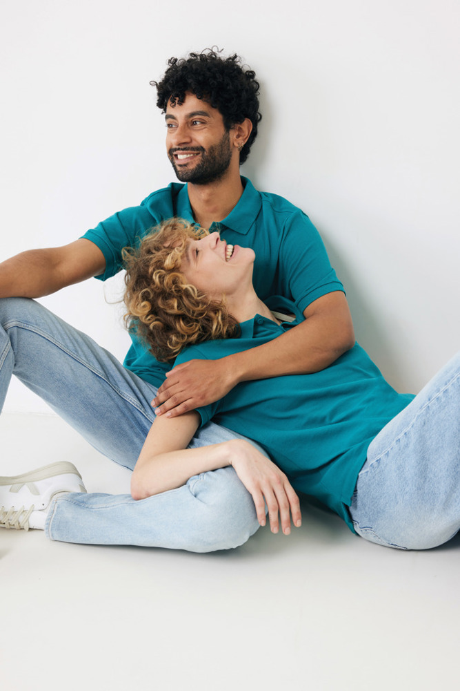 IQONIQ Yosemite gerecycled katoen pique polo