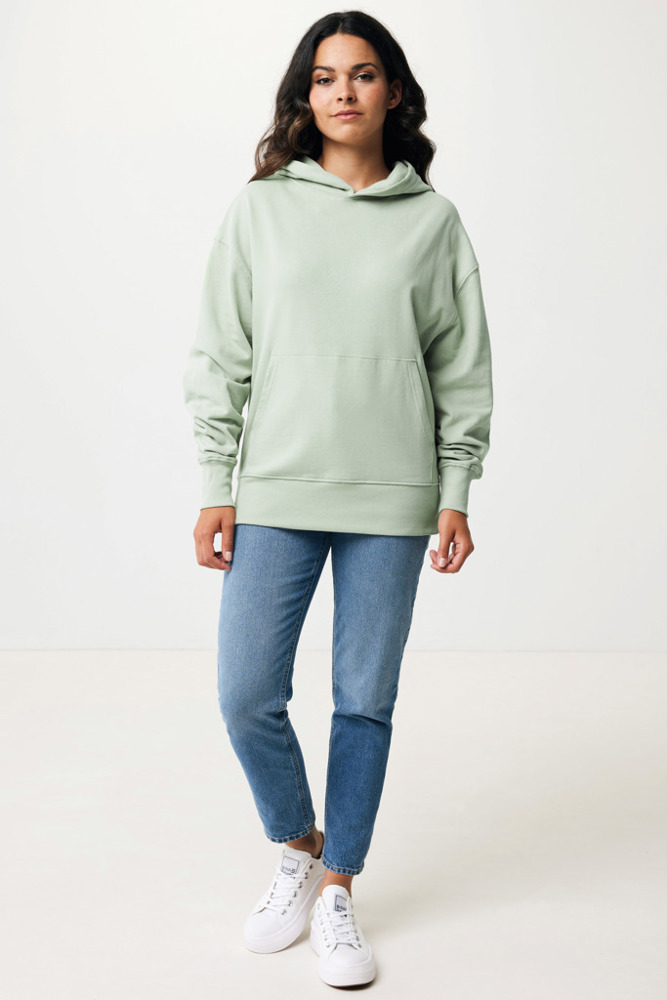 IQONIQ Yoho gerecycled katoen relaxed hoodie
