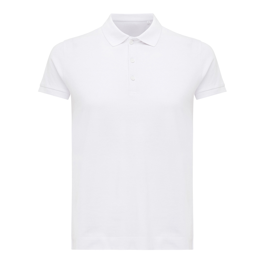 IQONIQ Yosemite dames recycled katoen pique polo - recycled white (± PMS 11-0601 TCX)