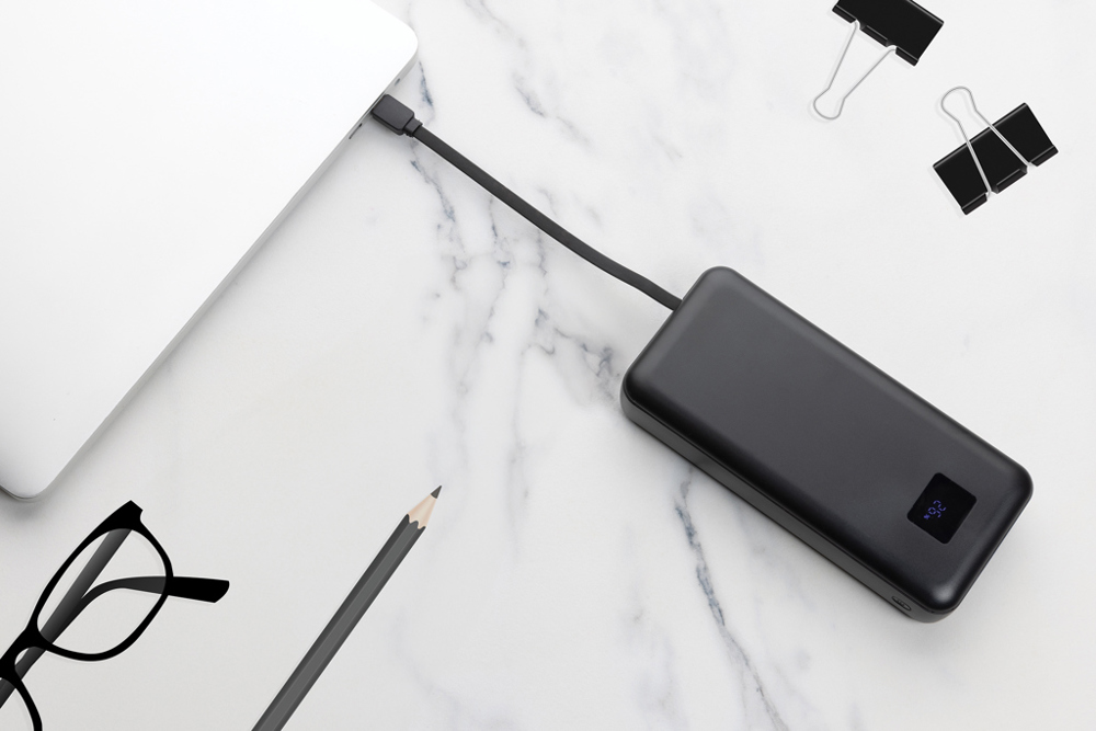 Gridley RCS gerecycled plastic 20000 65W laptop powerbank