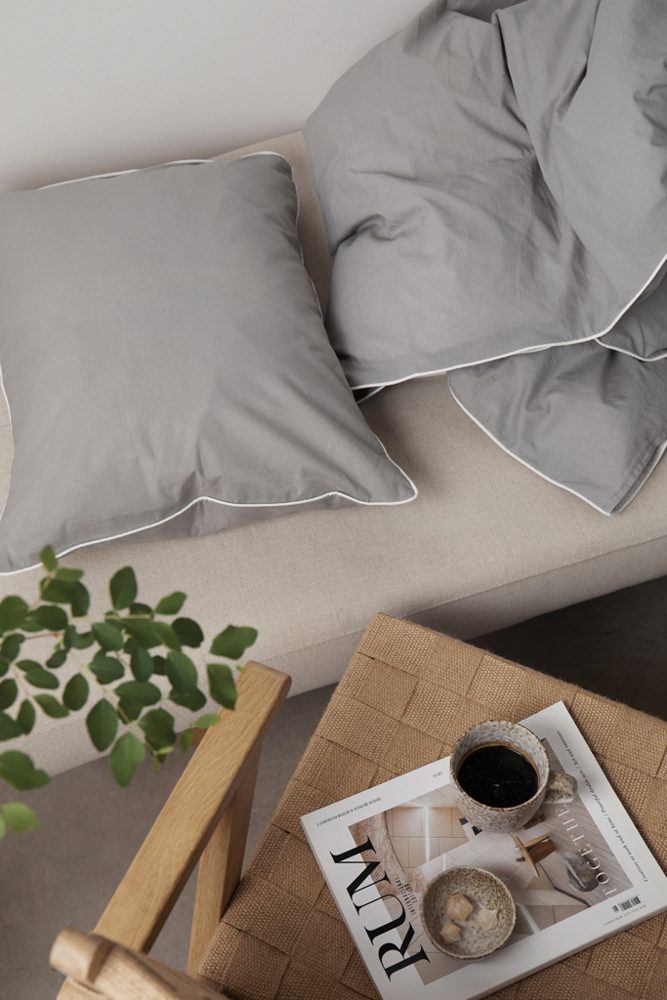 VINGA Marston OCS biologisch katoenen beddengoedset, 4 stuks