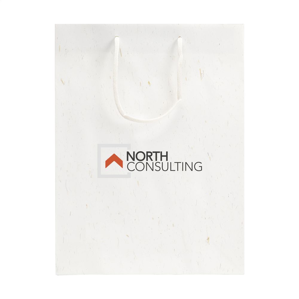 Leaf It Bag gerecycled met strovezels (180 g/m²) L