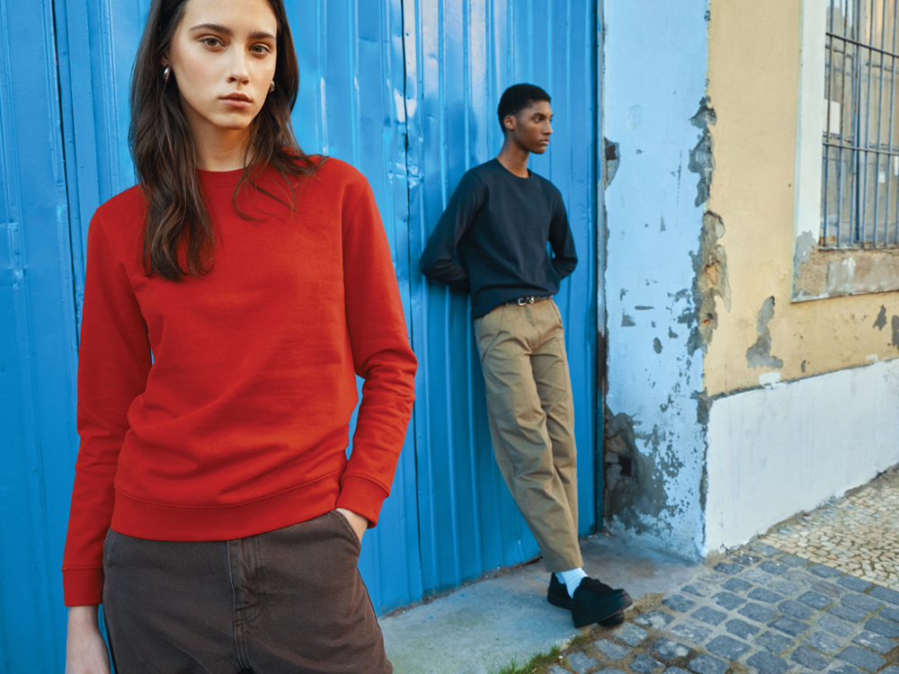 IQONIQ Zion gerecycled katoen sweater