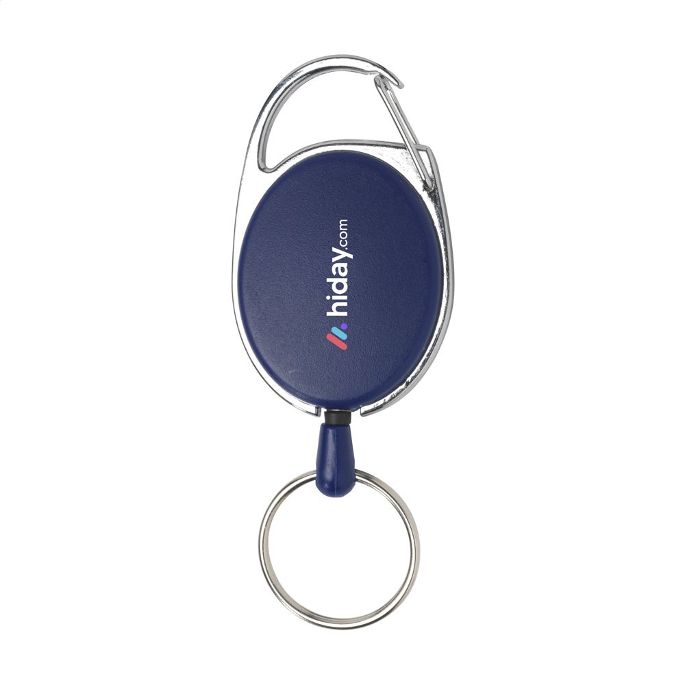 Aspen RollerClip Keychain - blauw