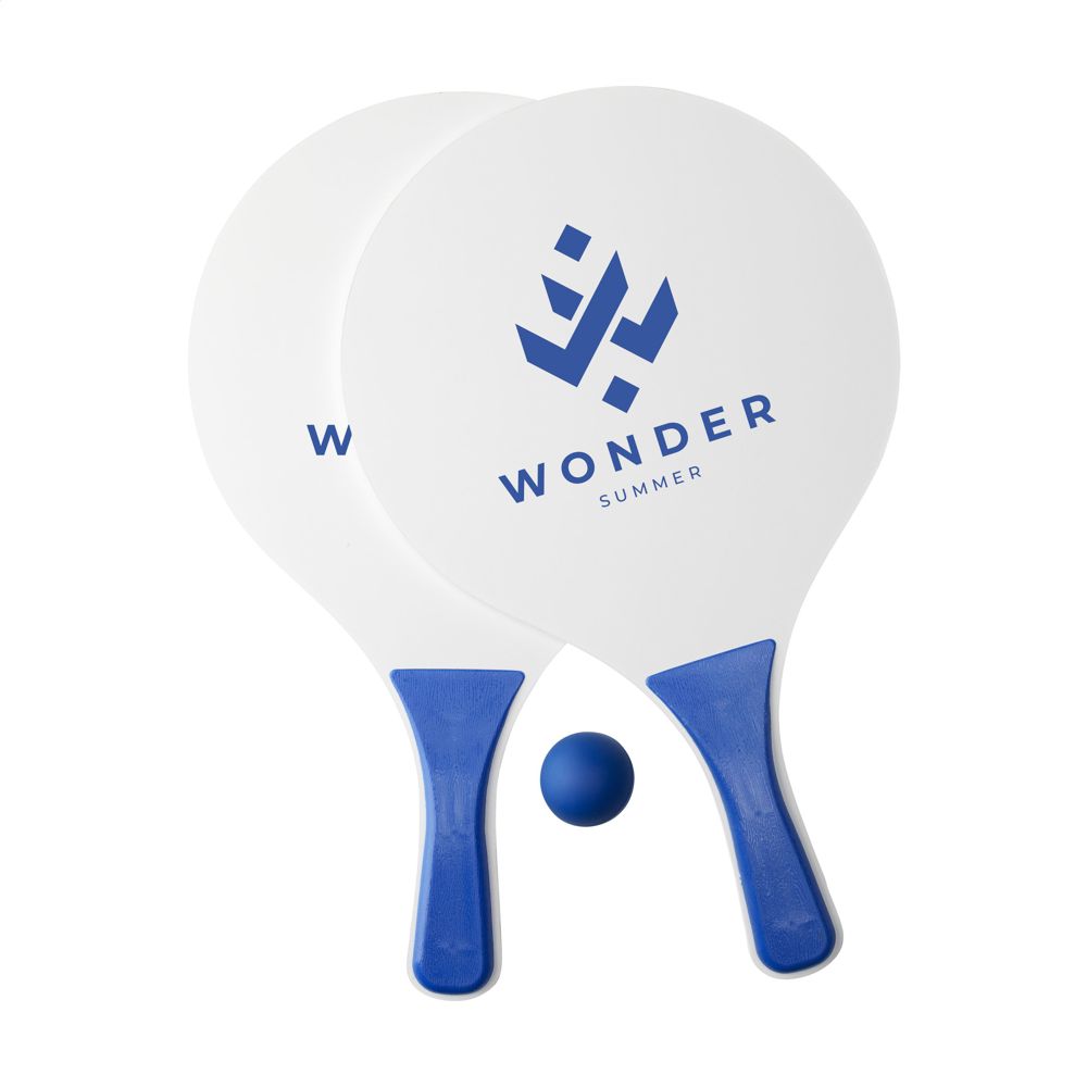 BeachTennis strandspel - blauw