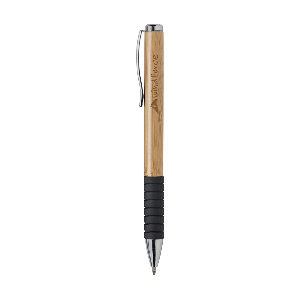 BambooWrite pennen - zwart (± PMS Black)