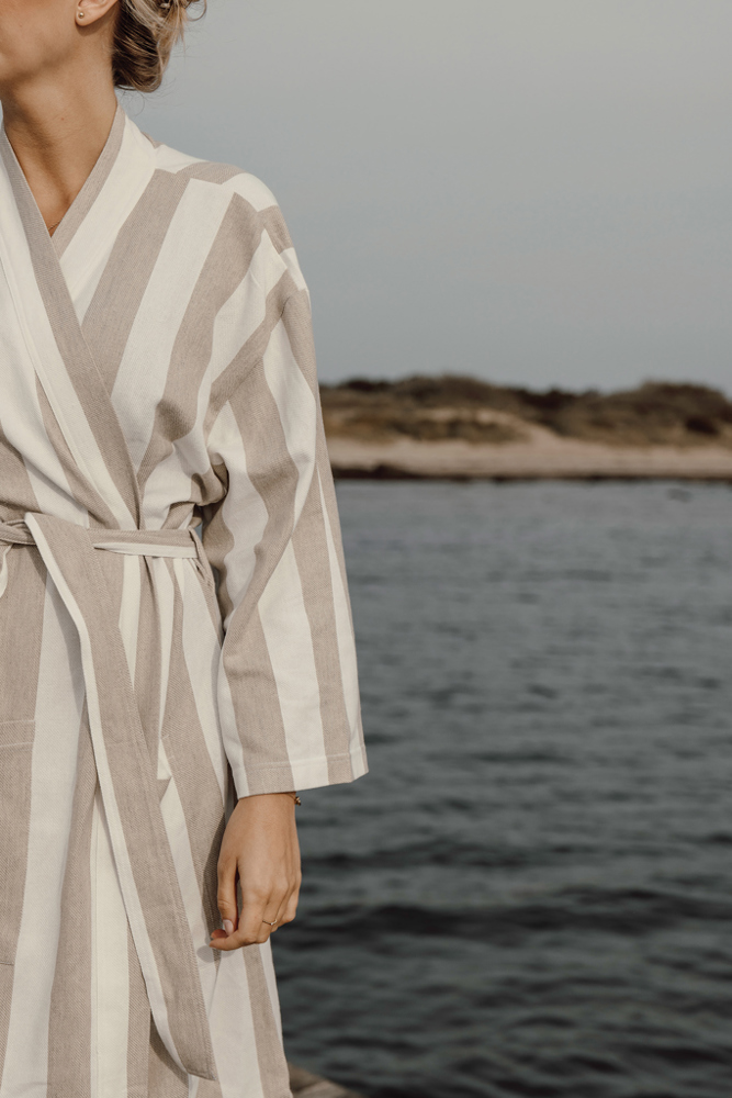 VINGA Ornos GRS katoenen hamam badjas L/XL