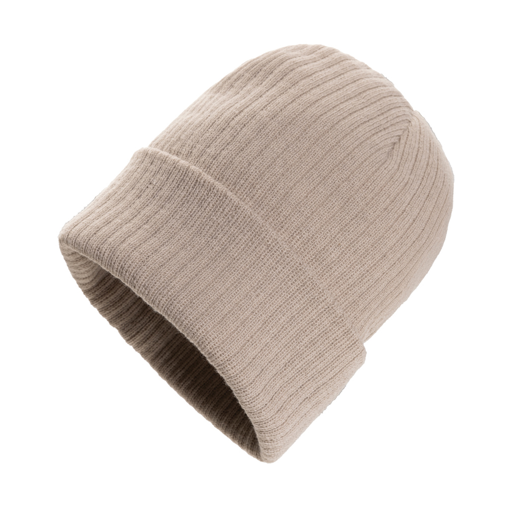 Pryor AWARE™ Polylana® beanie met omslag - desert (± PMS 7528 C)