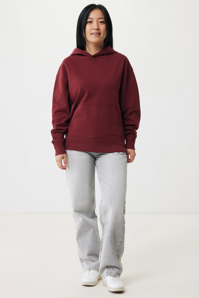 IQONIQ Yoho gerecycled katoen relaxed hoodie